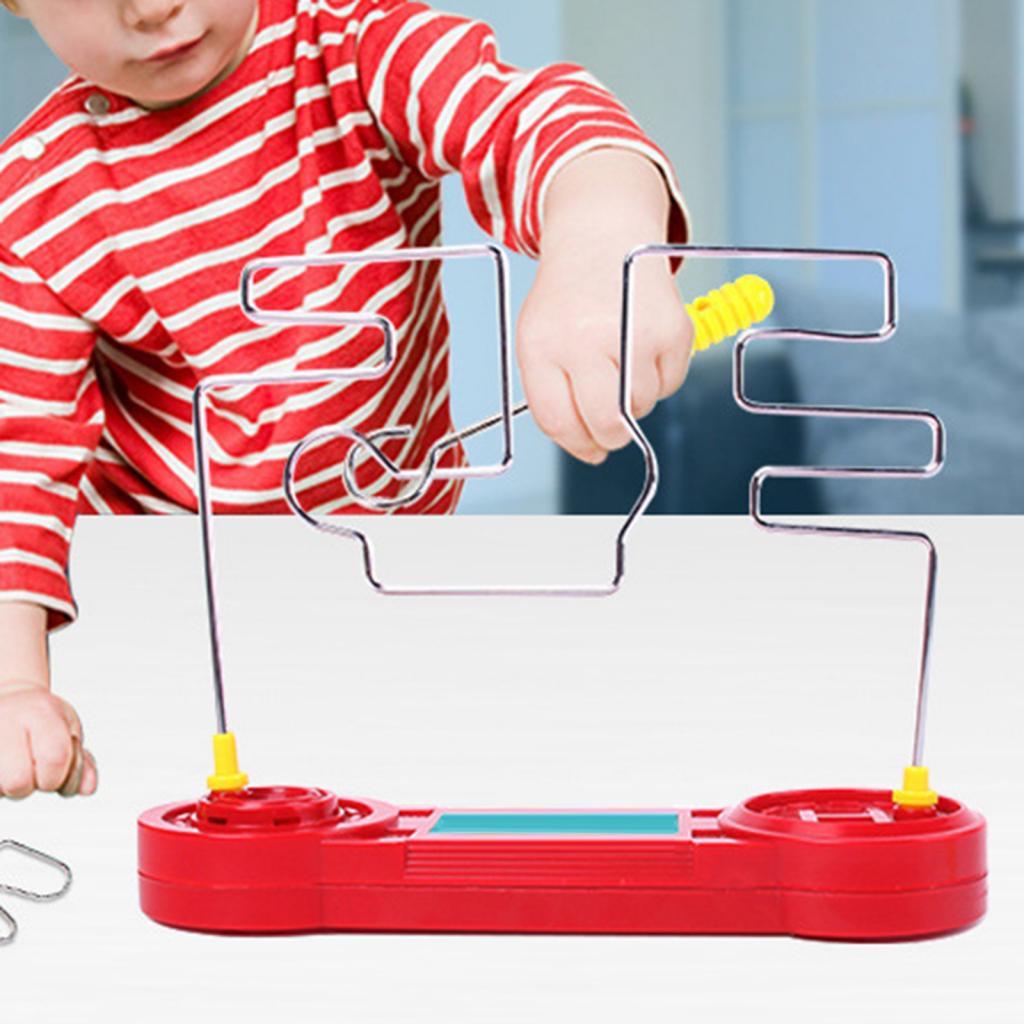 Party Games Simple - Jogo de Labirinto Elétrico com Choque,