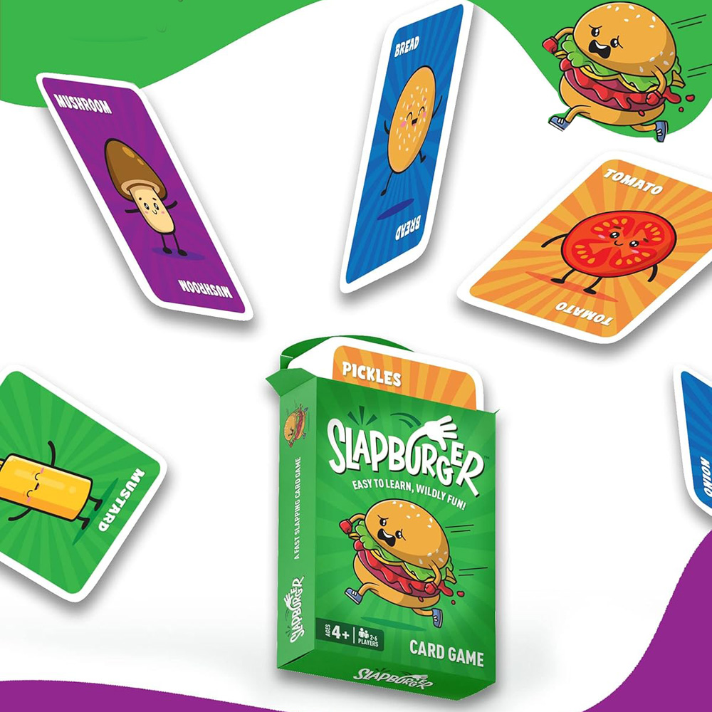 Play Friends Party Games - Jogo de Cartas Slapburger - Jogos