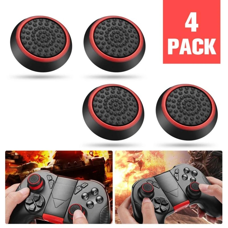 Party Games Playstation - Não-Slip Silicone Analógico Joystick Caps, Thumbstick,