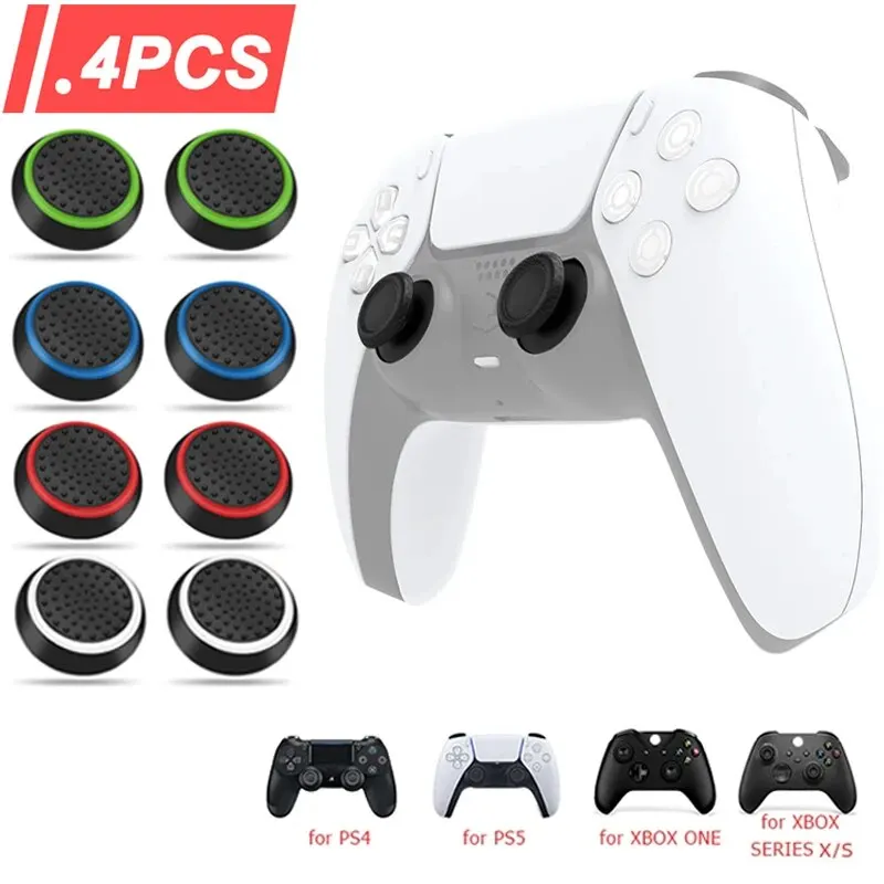 Party Games Playstation - 4PCS Capas de Silicone para Thumbsticks