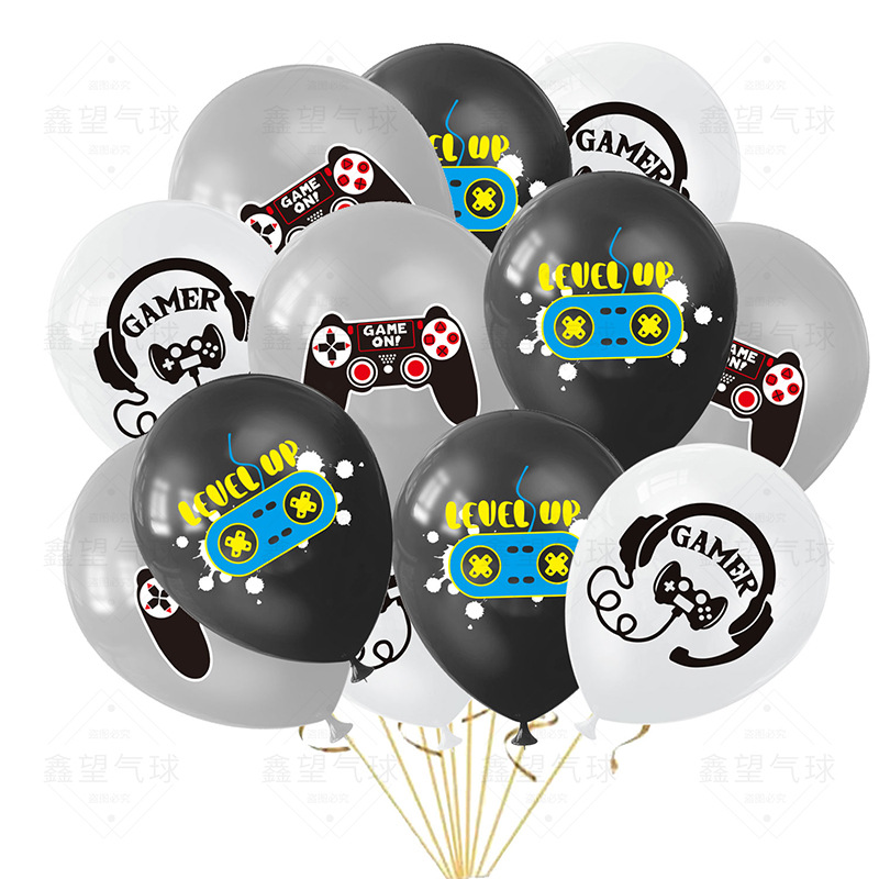 Party Games Easter For Kids - Balões de látex de videogame para