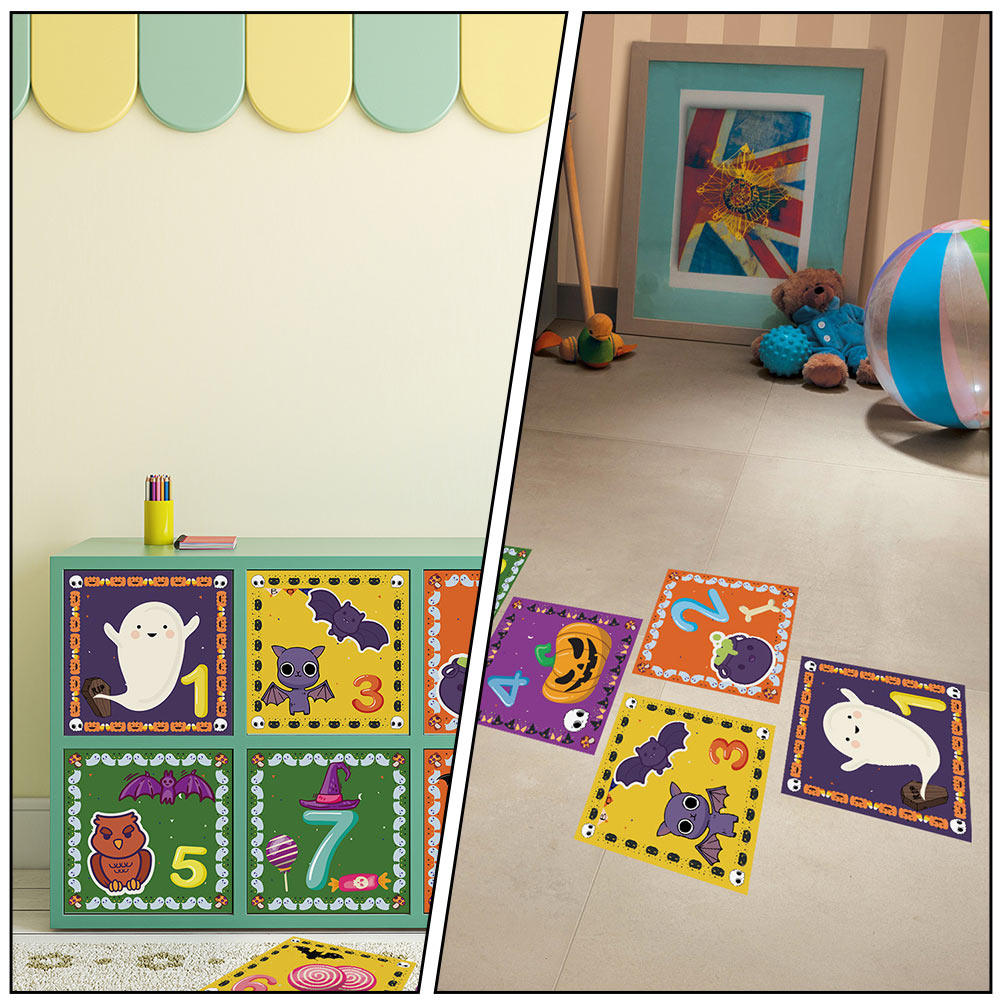 Party Games Simple - Adesivos de Chão Hopscotch em PVC