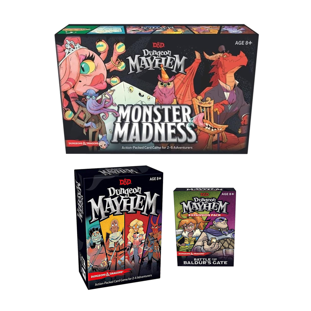 Dungeon Mayhem: Monster Madnes - Party Games Jogos De Tabuleiro avaliação e preço