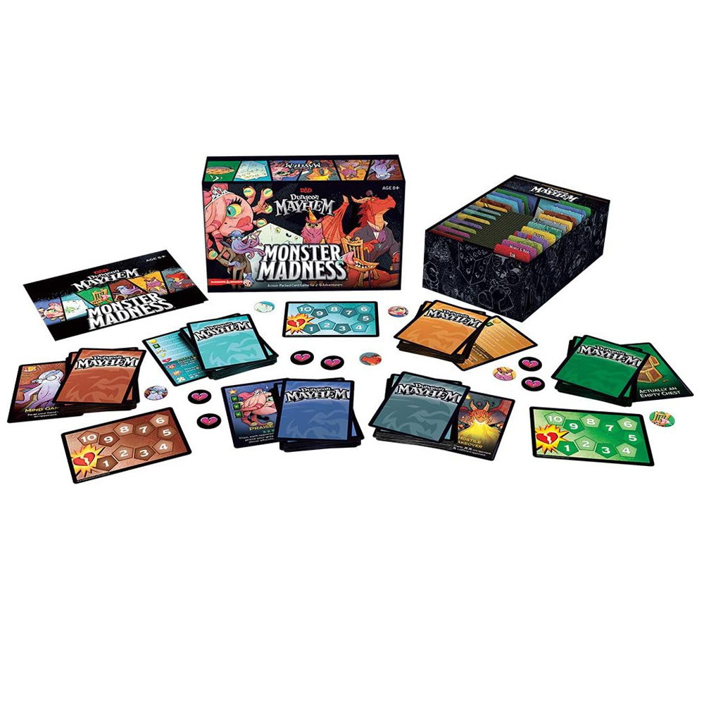 Dungeon Mayhem: Monster Madnes - Party Games Jogos De Tabuleiro avaliação e preço