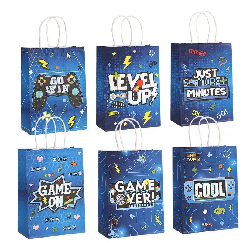 6/24 pçs videogame em tema sac - Party Games Easter For Kids avaliação e preço