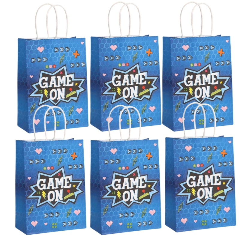 6/24 pçs videogame em tema sac - Party Games Easter For Kids avaliação e preço