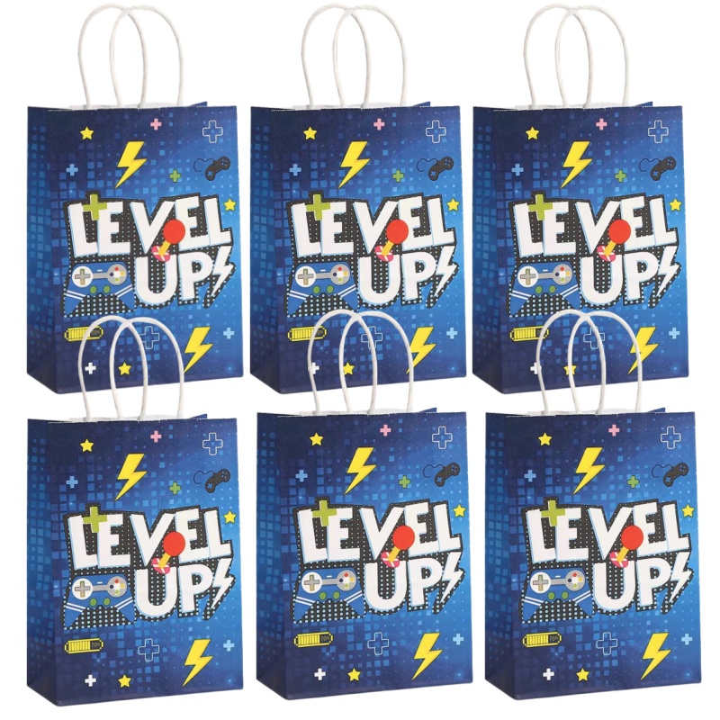 6/24 pçs videogame em tema sac - Party Games Easter For Kids avaliação e preço