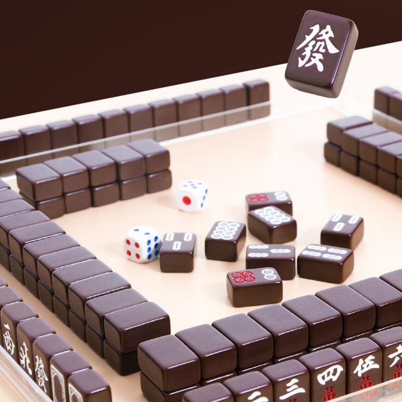 Tradicional Chinês Mahjong Jog - Party Games Jogos De Tabuleiro avaliação e preço