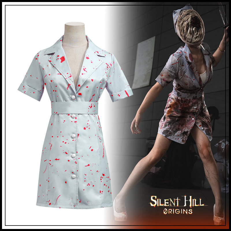 Fantasia de Enfermeira Silent  - Zombie Party Games For Adults avaliação e preço