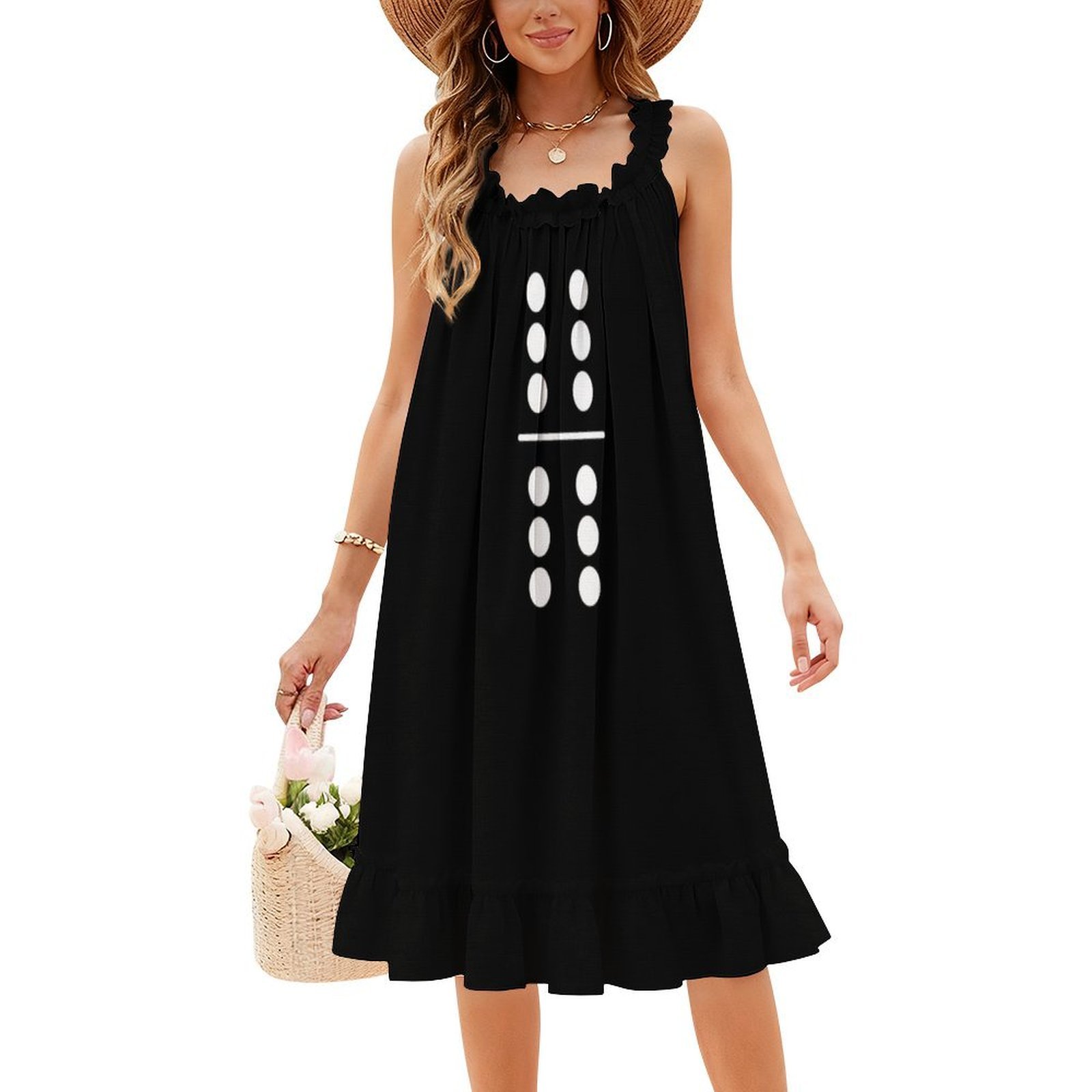 Traje de dominó 6-6 duplo seis - Party Games Simple avaliação e preço