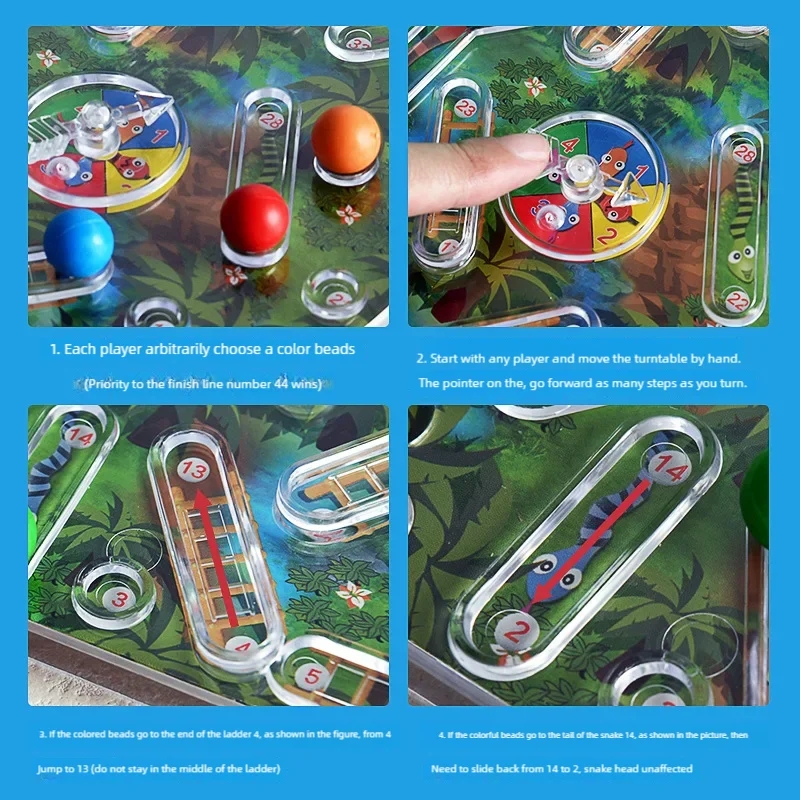 3D Snake and Ladder Board Game - Party Games Jogos De Tabuleiro avaliação e preço