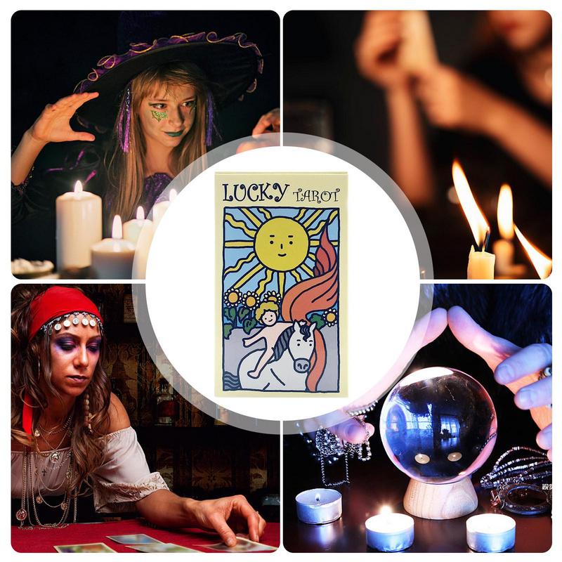 Portátil Lucky Tarot Card Game - Party Games Jogos De Tabuleiro avaliação e preço