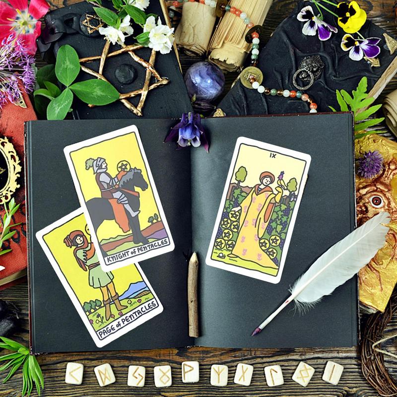Portátil Lucky Tarot Card Game - Party Games Jogos De Tabuleiro avaliação e preço