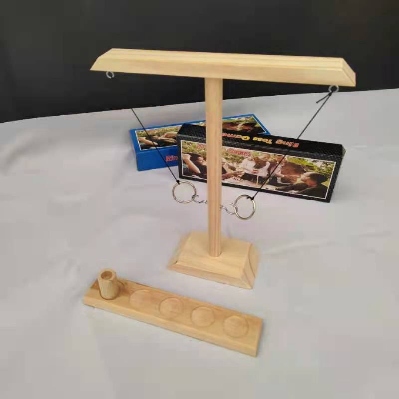 Madeira Ring Toss Game Table H - Party Games Jogos De Tabuleiro avaliação e preço