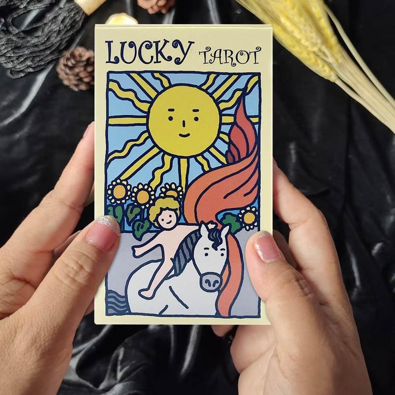 Portátil Lucky Tarot Card Game - Party Games Jogos De Tabuleiro avaliação e preço